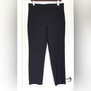 Quince Ultra-Stretch Ponte Straight Leg Dress Pants Sz L Corpcore Office Classic